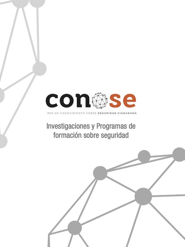 Red CONOSE, portada de la publicación Informes y Programas de formación sobre seguridad