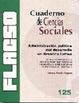 125 Administración política del desarrollo de América Latina. Un marco teórico-conceptual para comprender mejor nuestra real cultura política y la viabilidad integral de los procesos de cambio social