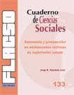 133 Autonomía y prospección en adolescentes víctimas de explotación sexual