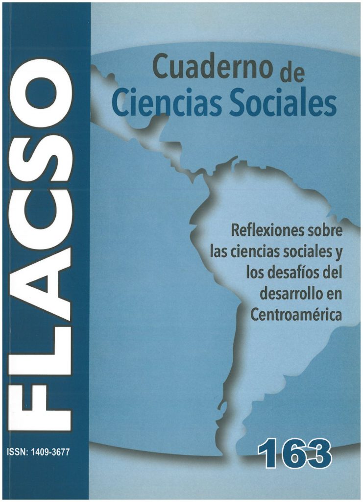 163 Reflexiones sobre las ciencias sociales y los desafíos del desarrollo en Centroamérica