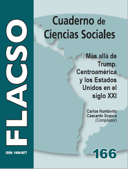 166 Más allá de Trump. Centroamérica y los Estados Unidos en el siglo XXI.