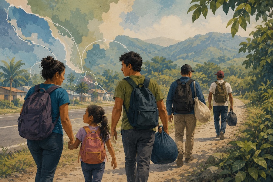 Area de Trabajo de Flacso Costa Rica Despalzamientos, movilidad humana y migración